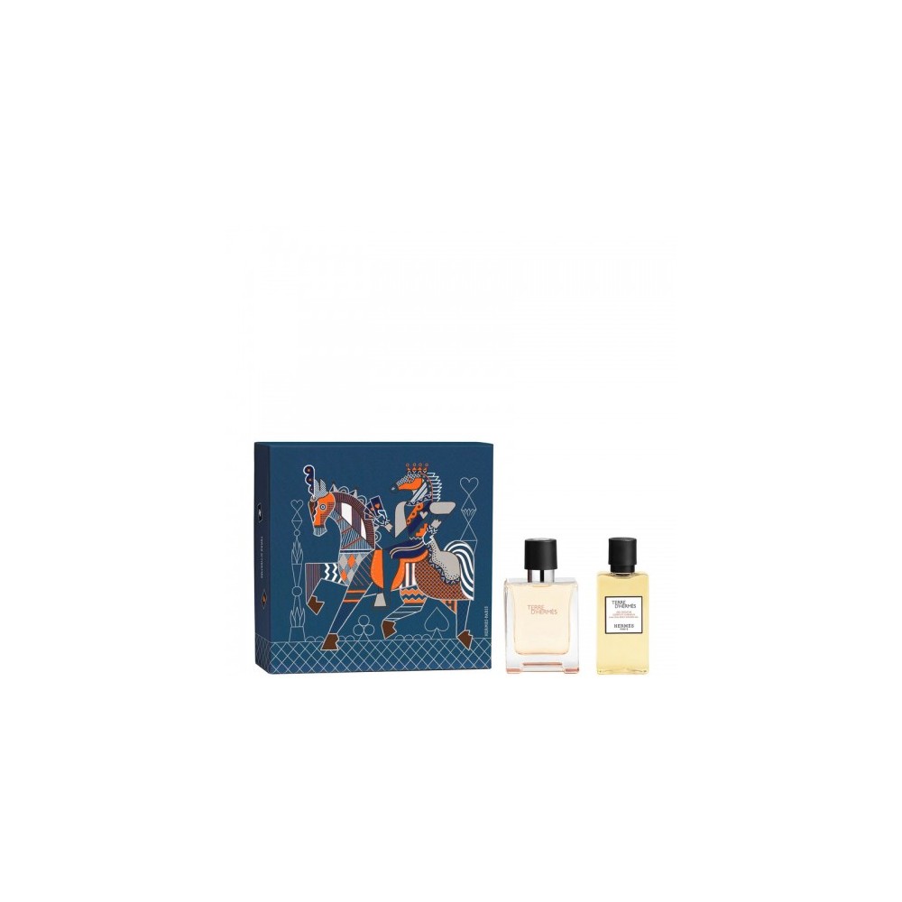 Hermes Terre D'Hermès - Eau De Toilette Uomo 50 Ml + Gel Doccia 40 Ml 