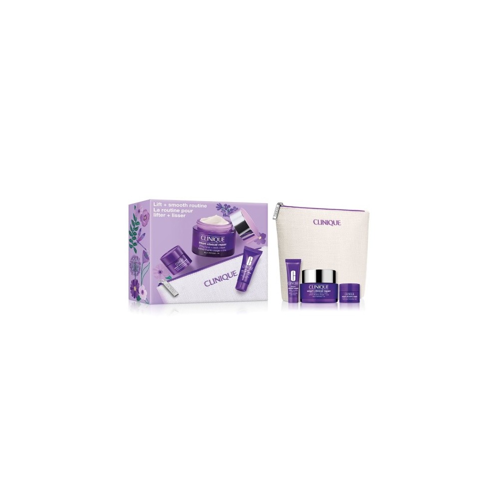 Clinique Smart Clinical Repair - Crema Viso 50 Ml + Siero 10 Ml + Contorno Occhi 5 Ml 