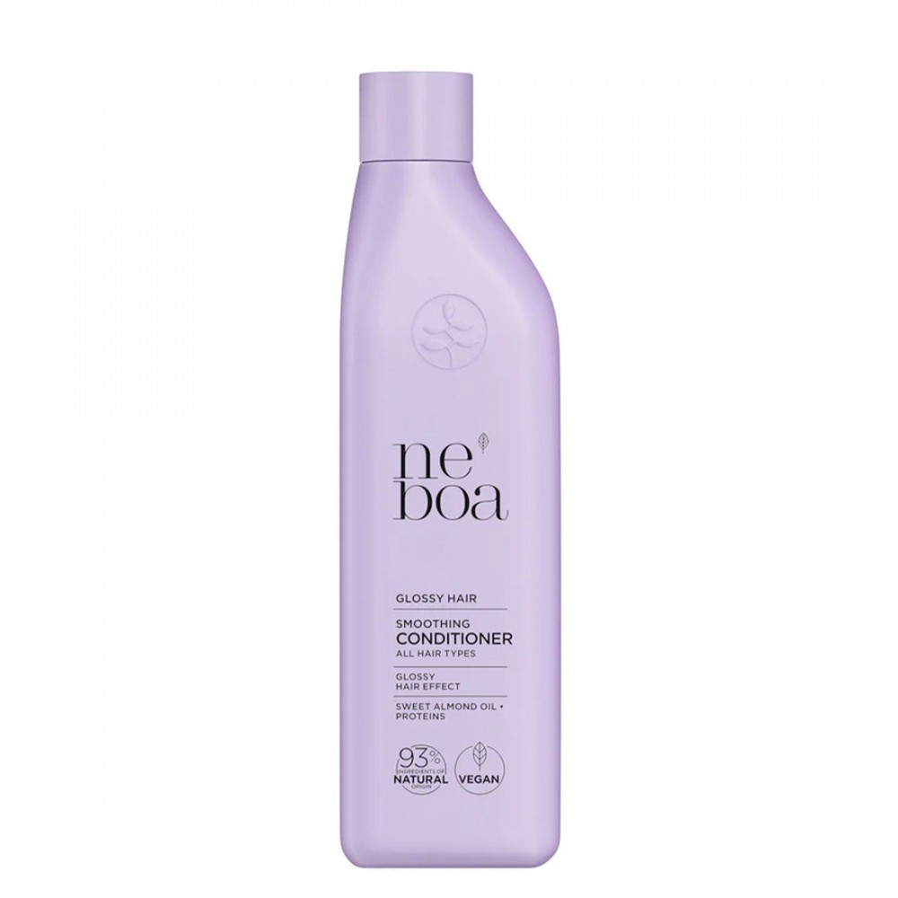 Neboa Glossy Hair Smoothing Conditioner - Balsamo Naturale Nutriente 300 Ml 
