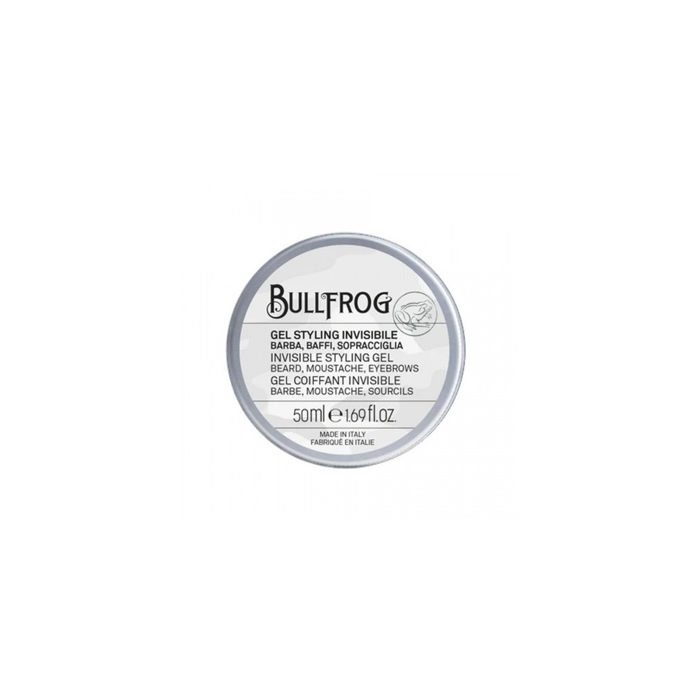 Bullfrog Gel Styling Invisible Barba Baffi Sopracciglia 50 Ml 