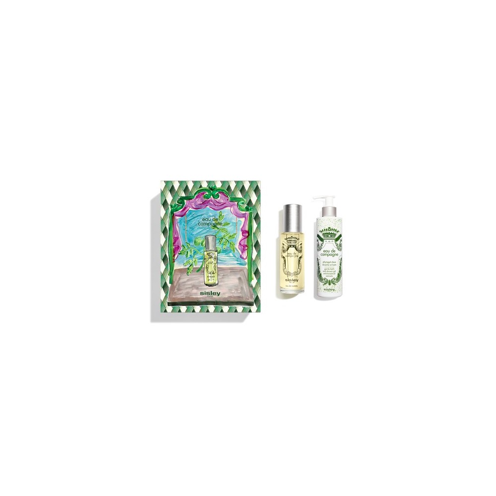 Sisley Eau De Campagne - Eau De Toilette 100 Ml + Phytogel Doux Douche Et Bain 250 Ml 