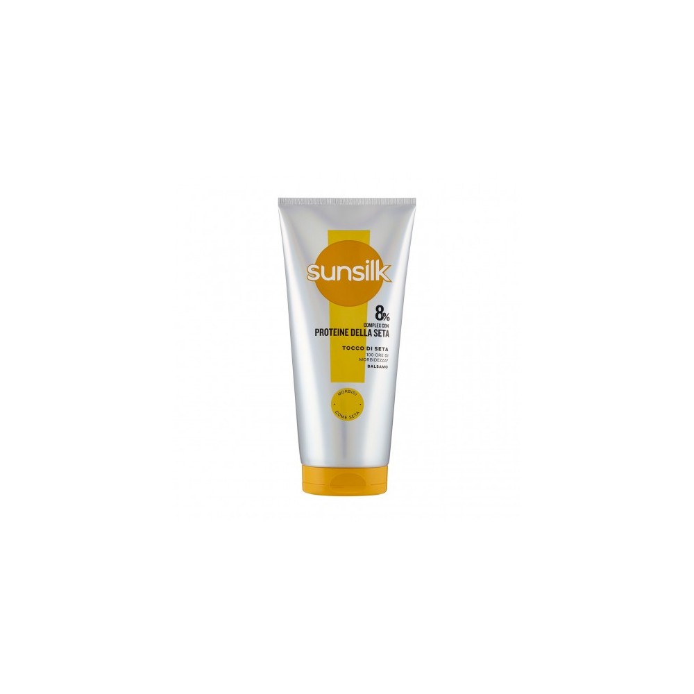 Sunsilk Tocco Di Seta - Balsamo per Morbidezza e Anti-Crespo con Proteine della Seta 180 ml 
