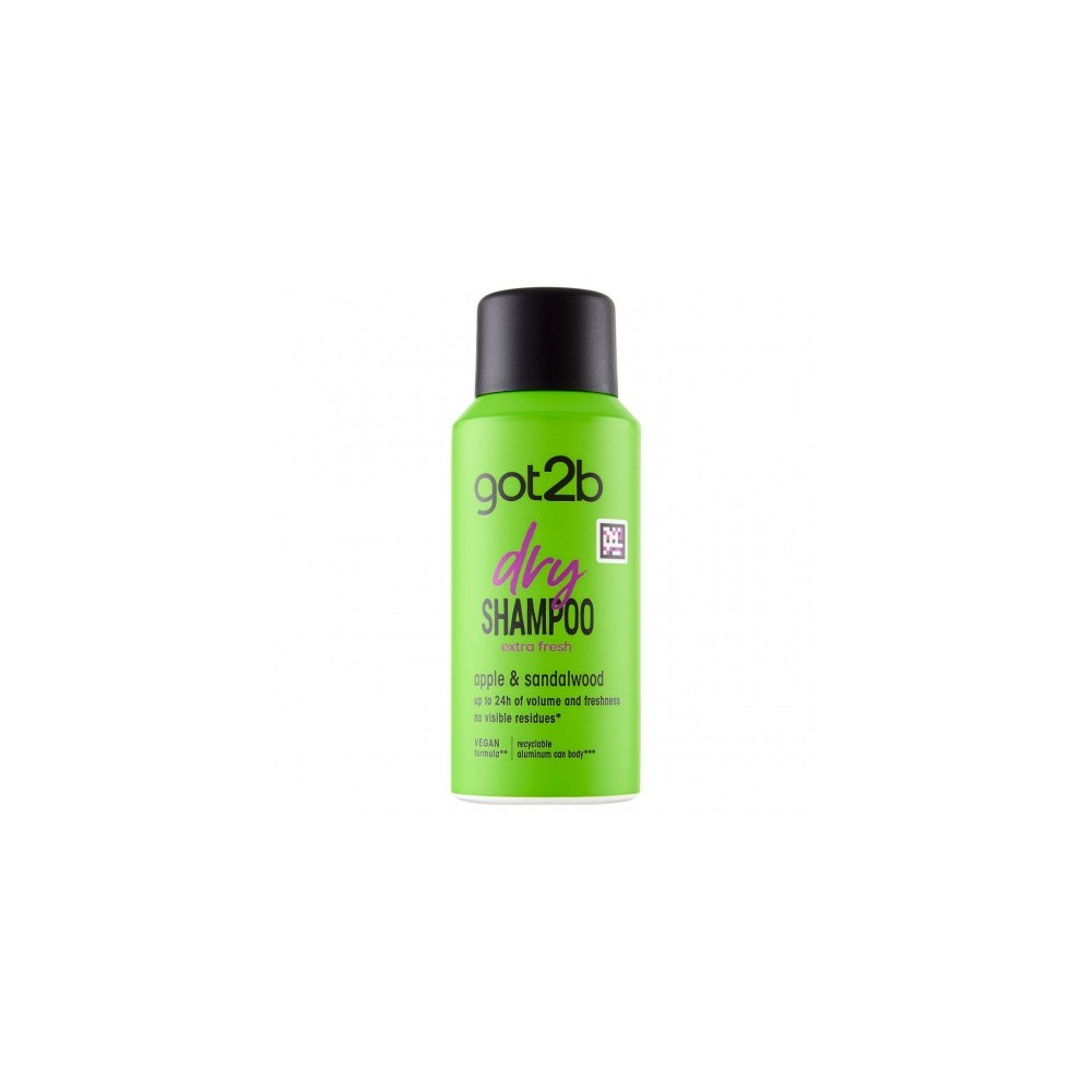 Got2B Dry Shampoo Extra Fresh Apple & Sandalwood - Shampoo secco mini 100 ml 