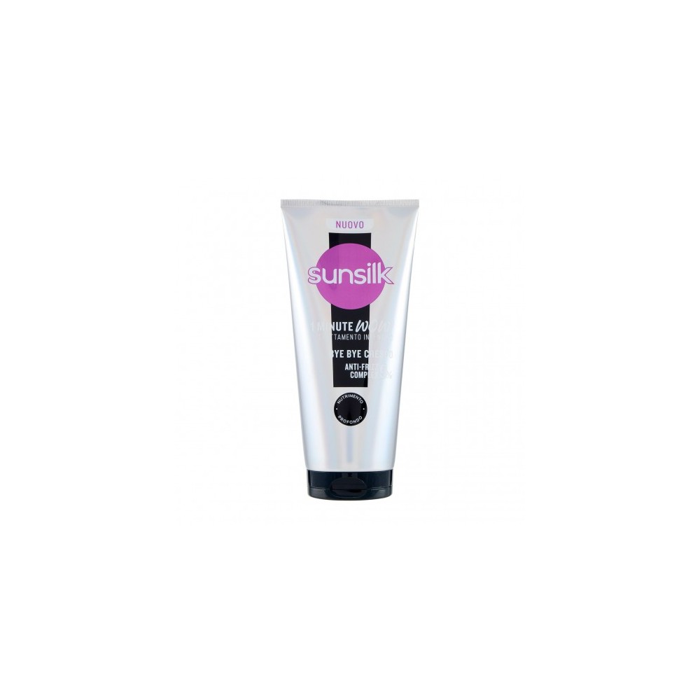 Sunsilk Bye Bye Crespo 1 Minute Wow - Trattamento Intensivo per capelli morbidi e lucenti 180 ml 