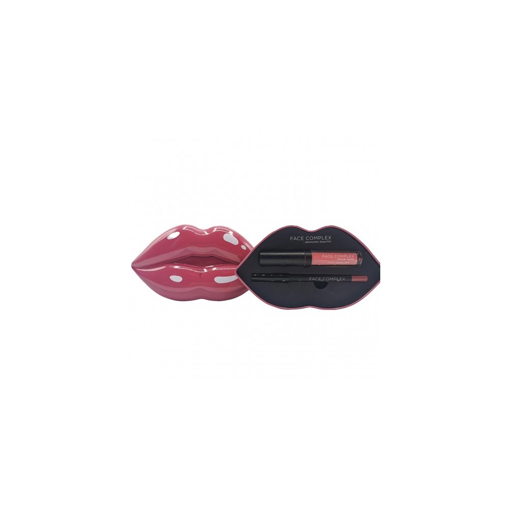 Face Complex Absolutely Beautiful - Tinta Labbra 24h + Matita Labbra N. 05 