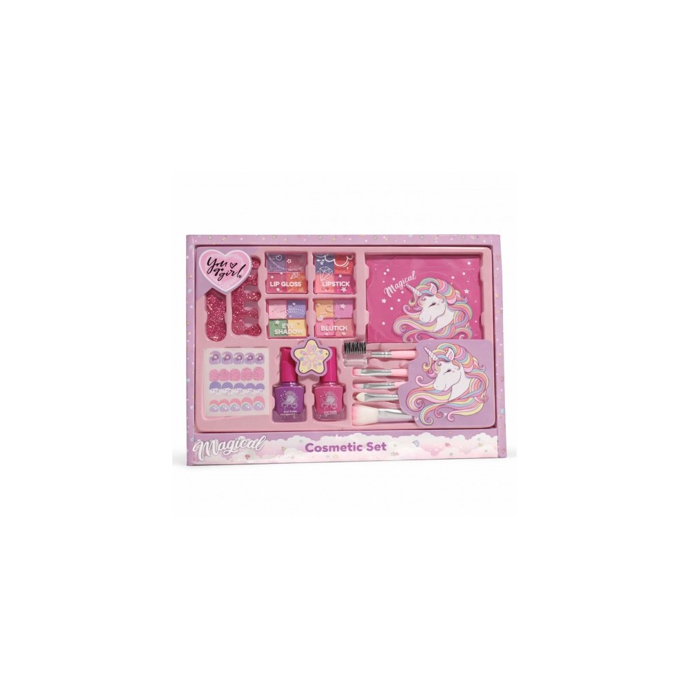 You Go Girl Magical Cosmetic Set - Set Trucco Per Bambini 