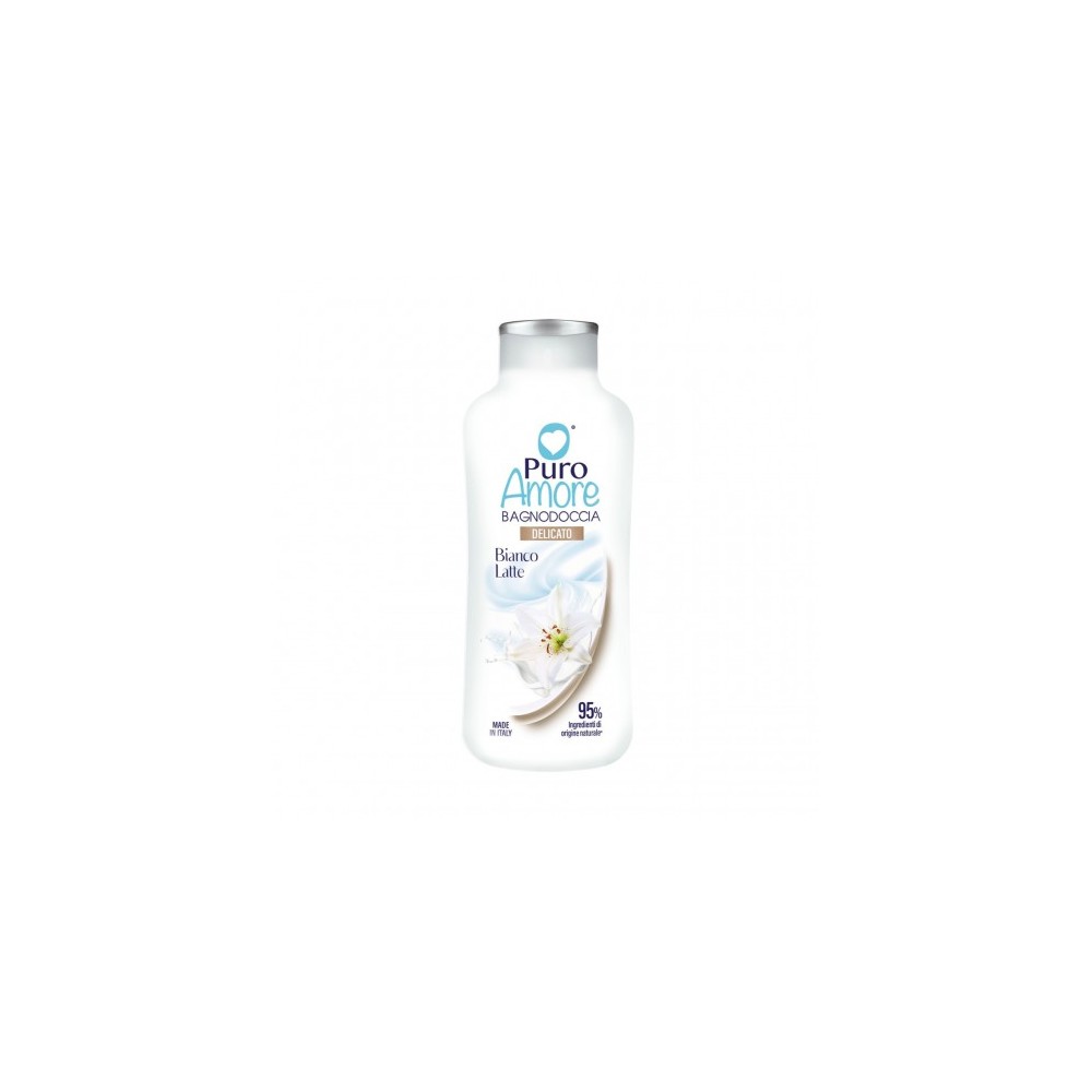 Puro Amore Bianco Latte - Bagnodoccia Delicato 650 ml 