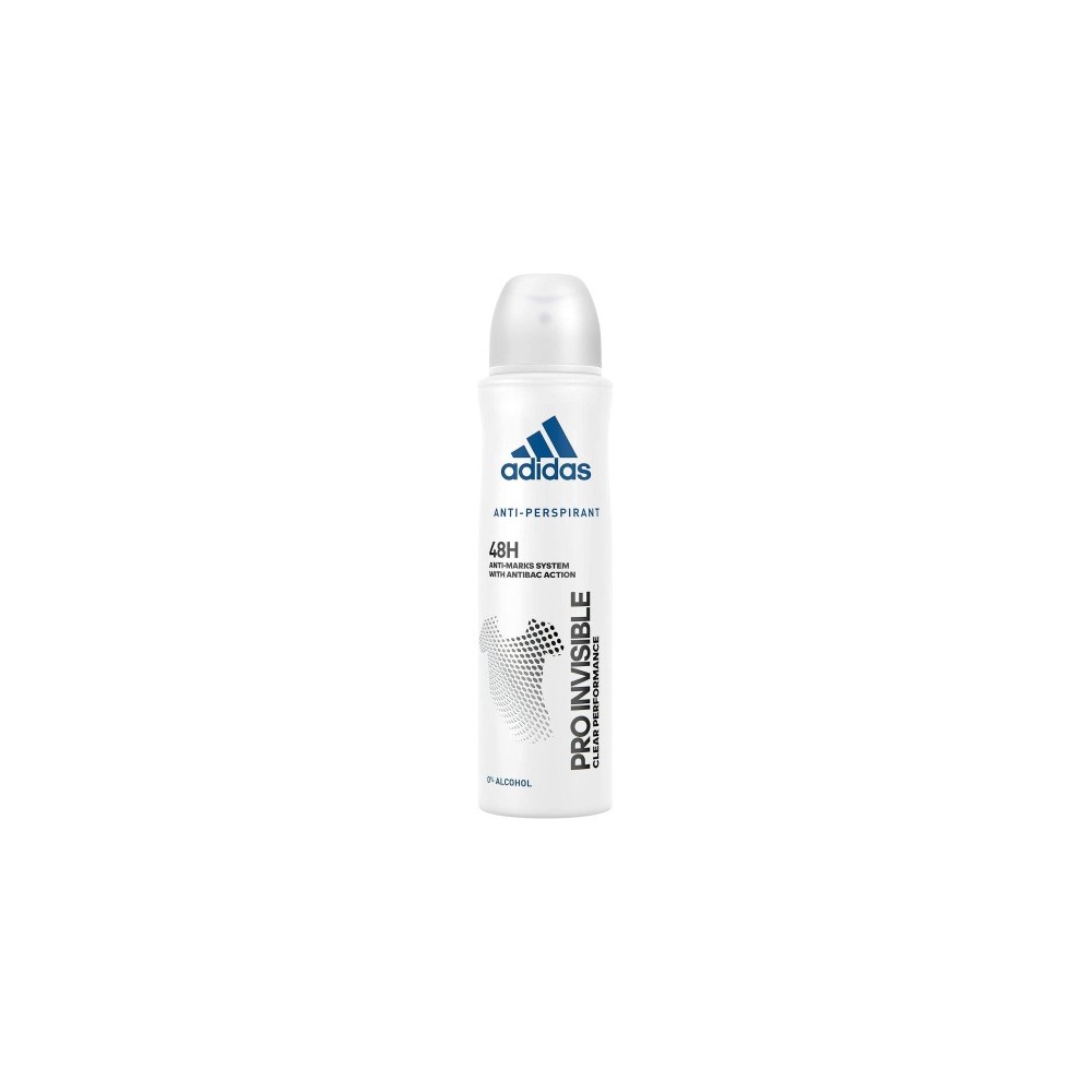 Adidas Pro Invisibile - Deodorante Spray con protezione anti-macchia 150 ml 