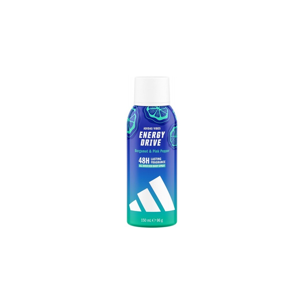 Adidas Vibes Energy Drive - Deodorante spray corpo 150 ml 