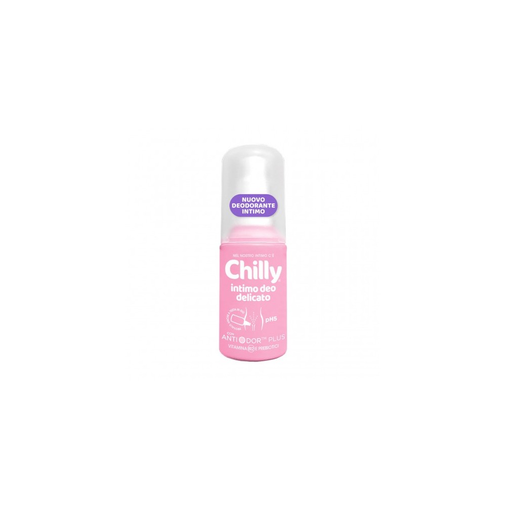 Chilly Intimo Deo Delicato - Deodorante con Ph5 e Antiodor Plus 50 ml 