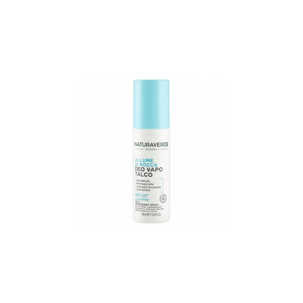 Naturaverde Deo Vapo Talco Allume di Rocca - Deodorante spray 100 ml 