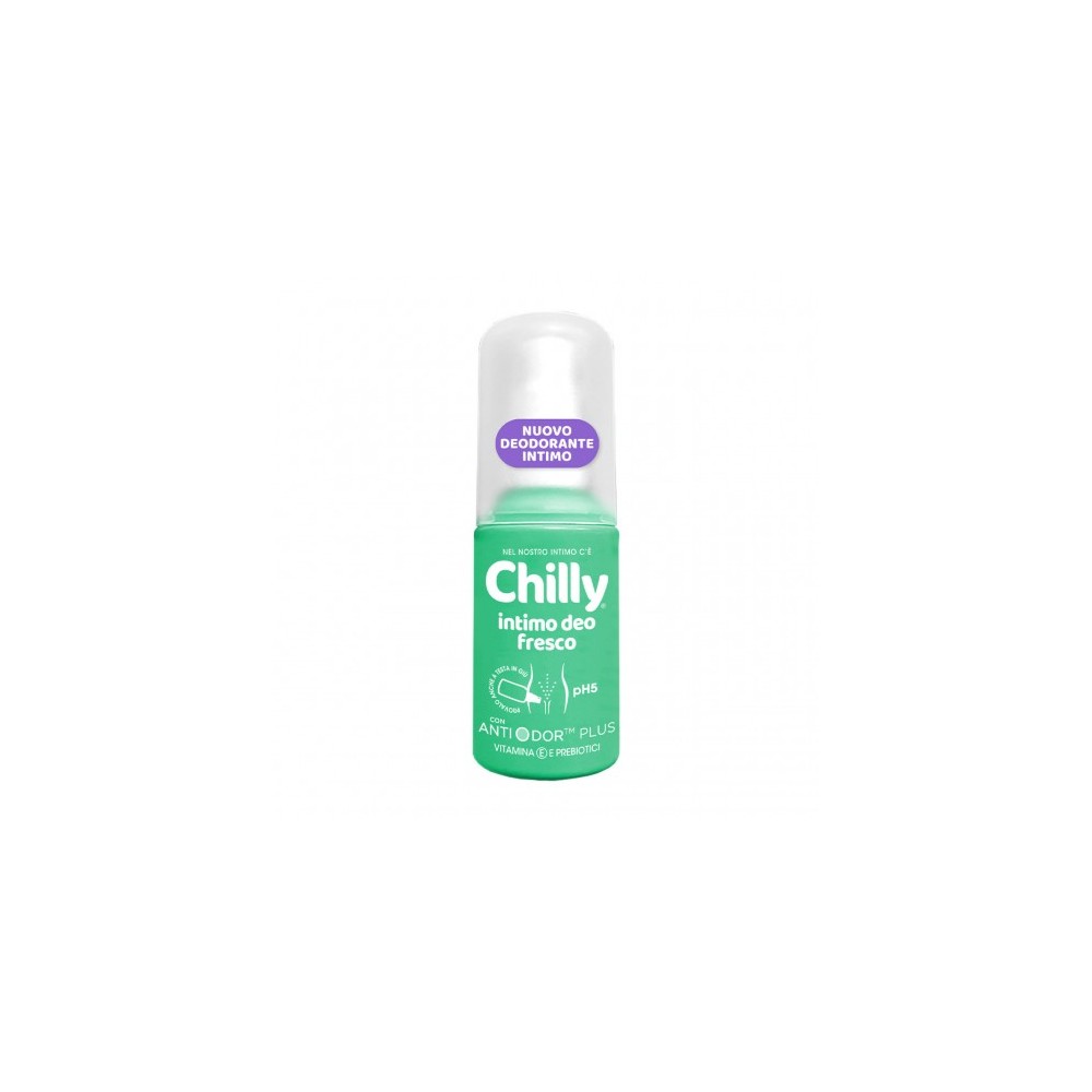 Chilly Intimo Deo Fresco - Deodorante Spray con pH5 Antiodor Plus 50 ml 