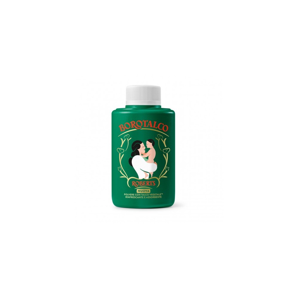 Neutro Roberts Polvere con talco vegetale rinfrescante e assorbente 70 g in barattolo 