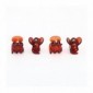 Ib Fashion Hair 054M - 4 Pinzette Micro Per Capelli