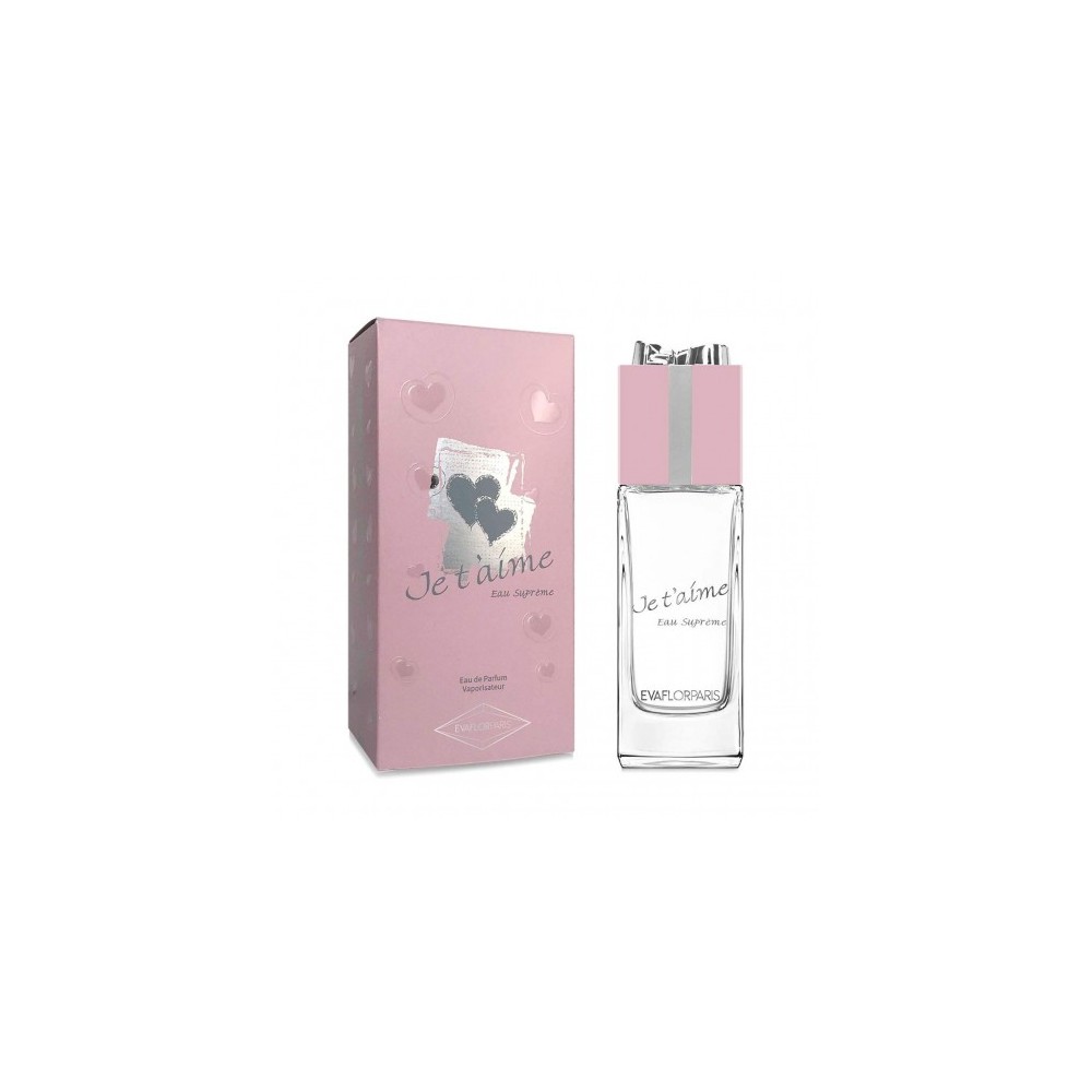 Evaflor Je T'aime Eau Supreme - Eau De Parfum Donna 100 ml Vapo 