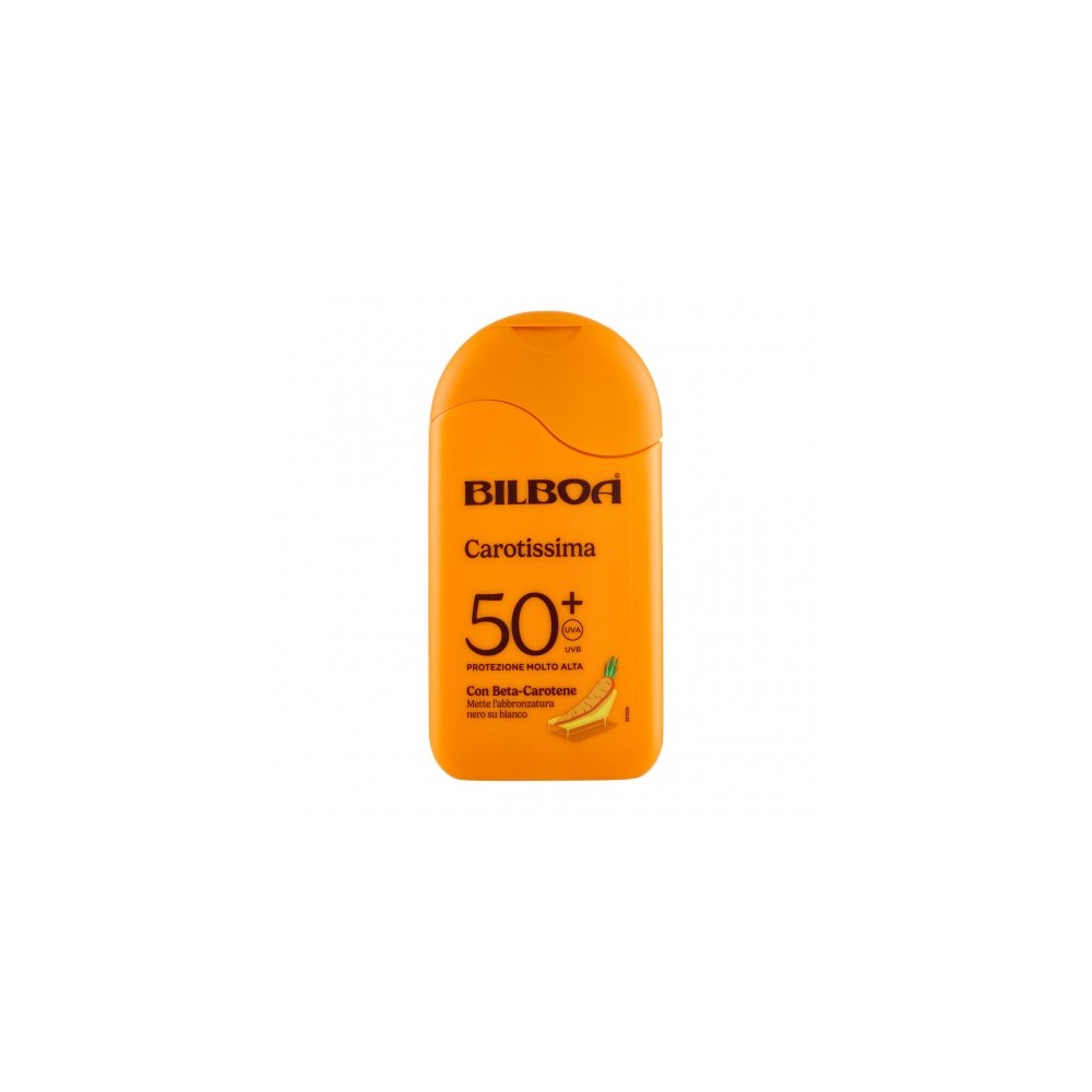Bilboa Carotissima Spf50+ Crema Solare Protezione Molto Alta 200 ml 