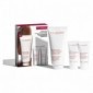 Clarins Essentiels Hydratation & Exfoliant Corps - Balsamo corpo 200 ml + Crema mani 30 ml + Esfoliante 30 ml