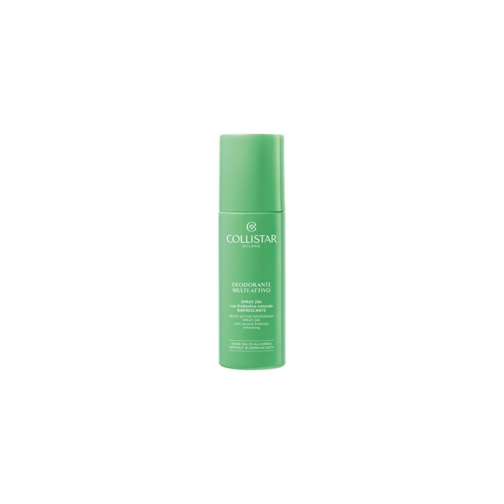 Collistar Deodorante Multi-Attivo Spray 24h Con Prebiotico Naturale Rinfrescante 100 Ml 