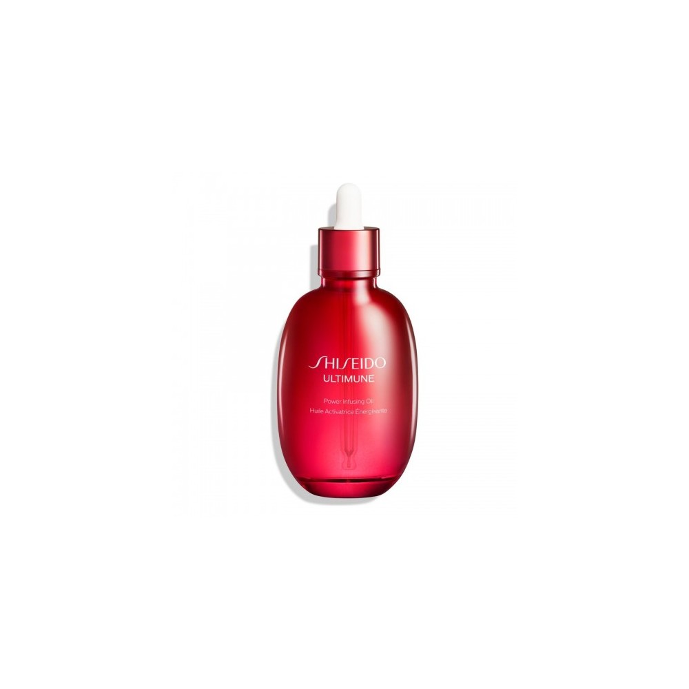 Shiseido Ultimune Power Infusing Oil - Trattamento Multiuso Anti-Età Illuminante 50 Ml 