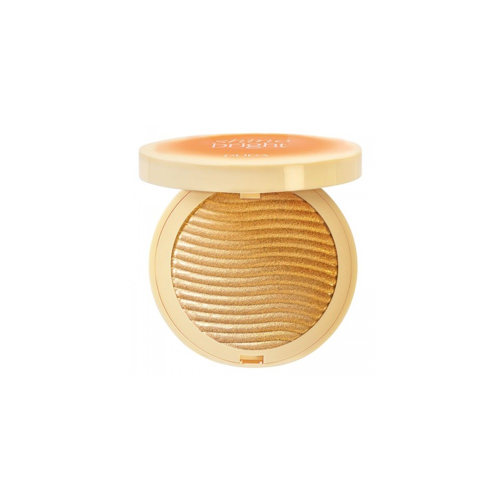 Pupa Shine Bright - Illuminante Compatto Viso N. 1 Golden Dunes 