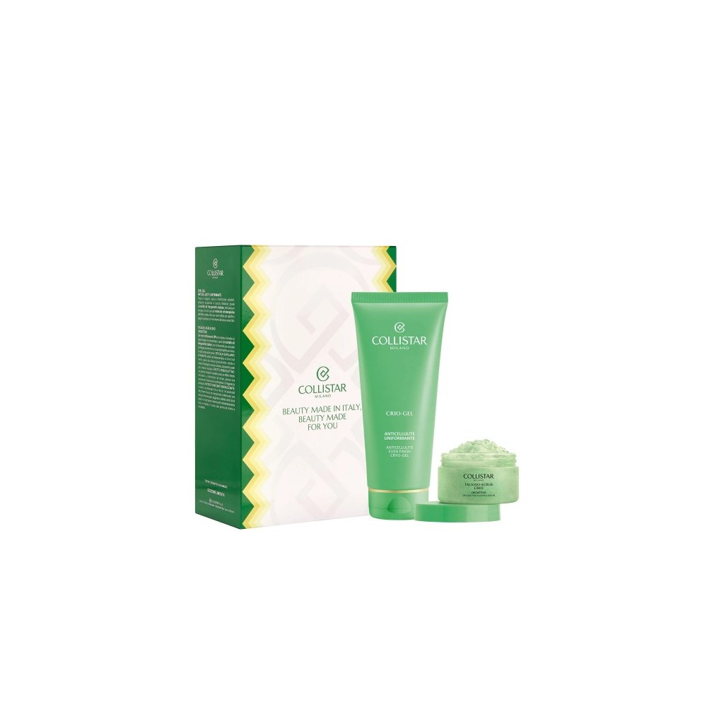 Collistar  Crio-Gel Anticellulite Uniformante 200 ml + Talsaao-Scrub Crio 150 g 