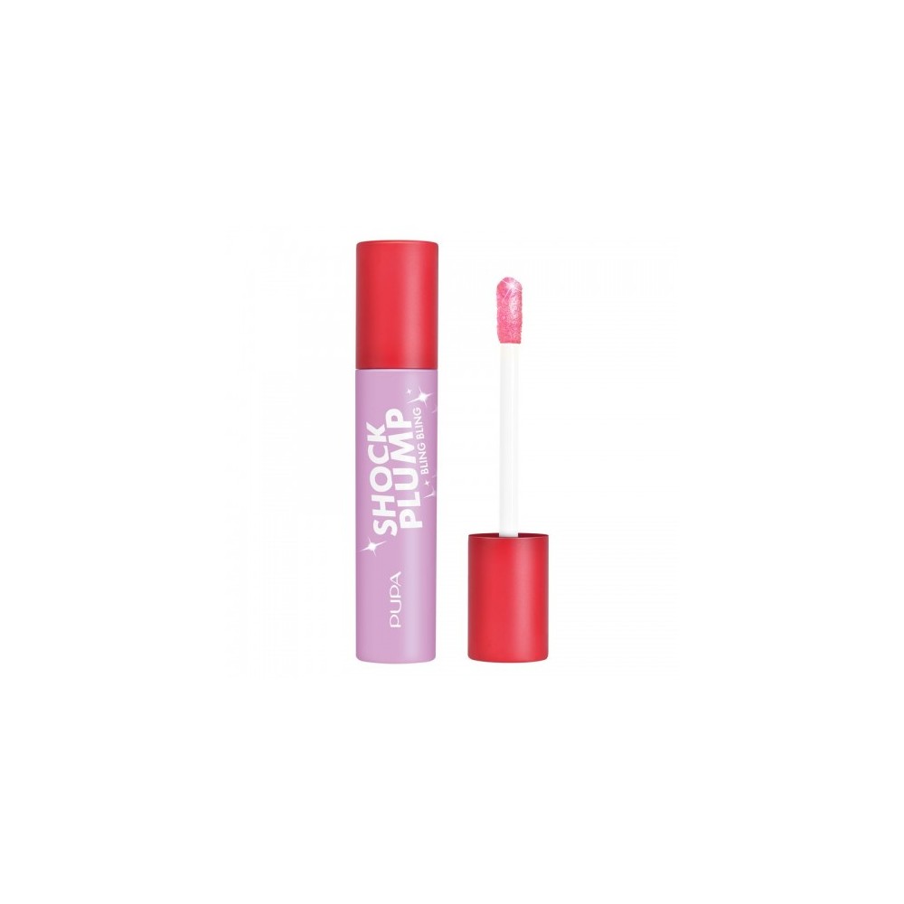 Pupa Shock Plump Bling Bling - Gloss Labbra N. 012 Ruby Crush 