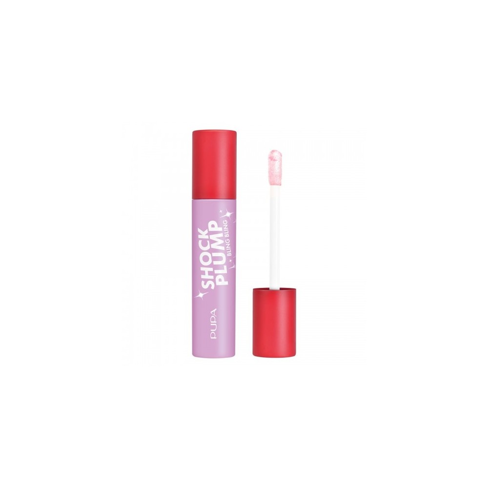 Pupa Shock Plump Bling Bling - Gloss Labbra N. 013 Pink Tiara 