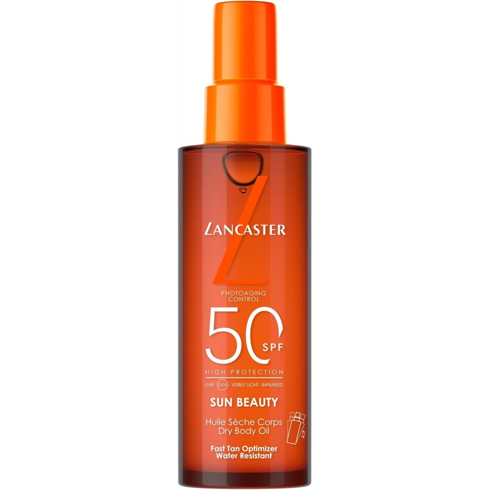 Lancaster Sun Beauty Fast Tan Optimizer Dry Body Oil SPF50 150ML 
