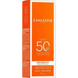 Lancaster Sun Beauty Sensitive Skin Mineral Face Cream SPF50 50 ml