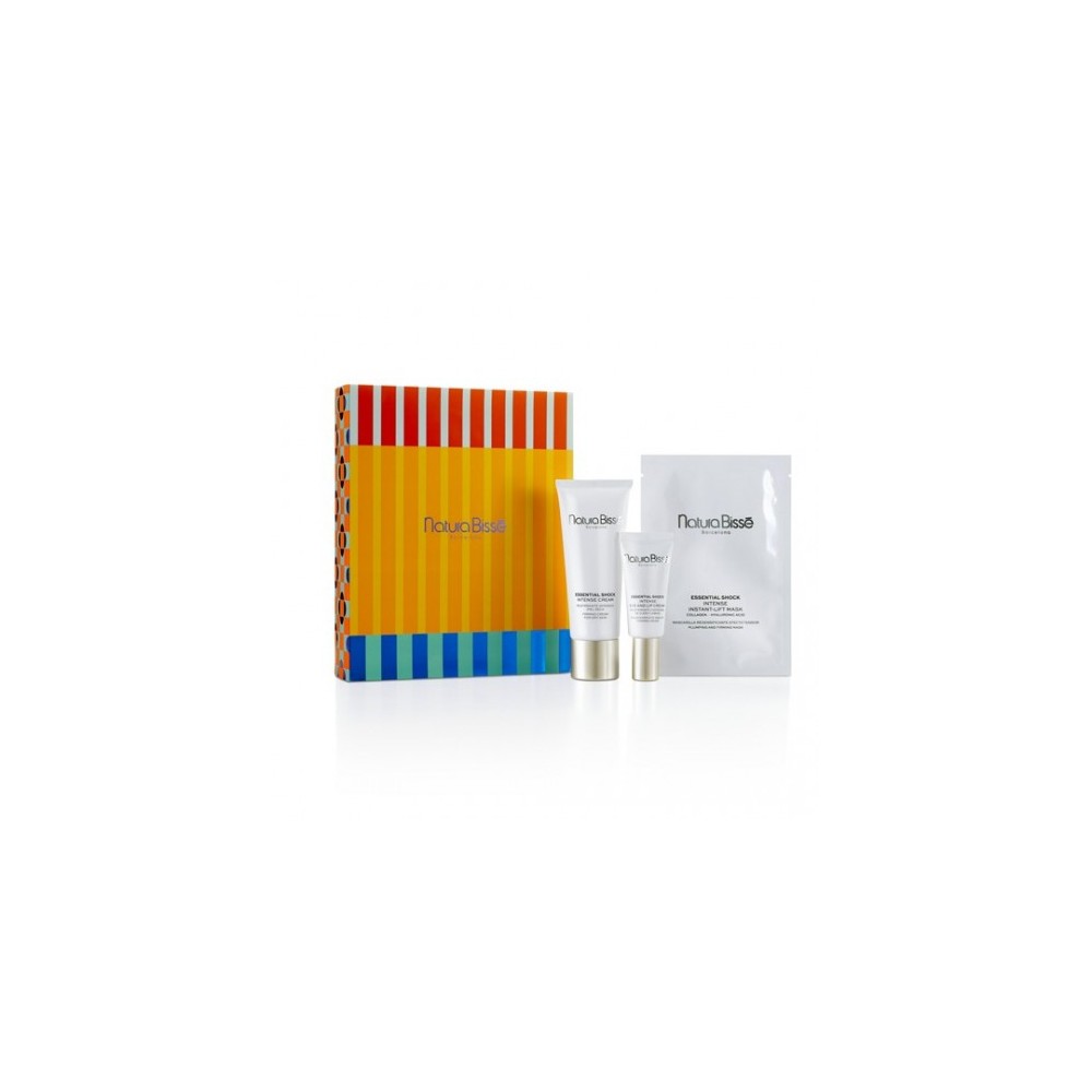 Natura Bisse Essential Shock - Crema Viso + Crema Occhi e Labbra + Maschera lifting 