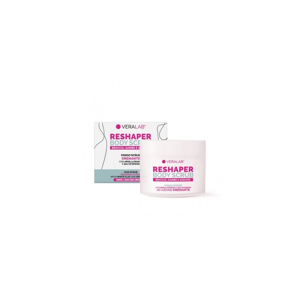 Veralab Reshaper Body Scrub - Fango Scrub ad azione drenante 200 ml 