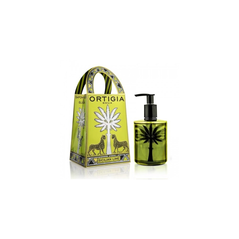 Ortigia Lime di Sicilia - Sapone Liquido Idratante e Rinfrescante 300 ml 