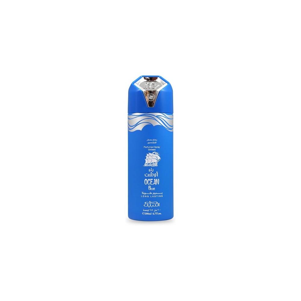 Nabeel Ocean Blue - Deodorante Spray Unisex 200 ml 