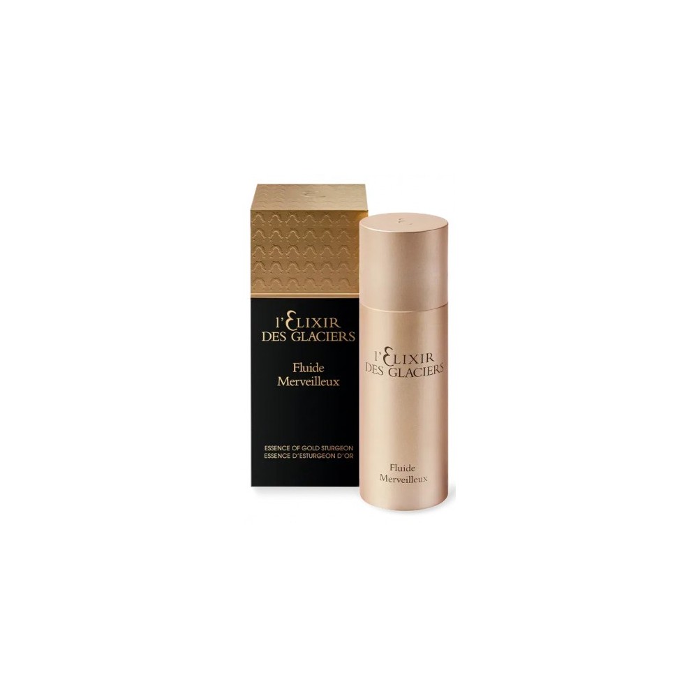 Valmont L'Elixir des Glaciers Merveilleux - Fluido Viso Rigenerante, Illuminante e Idratante 100 ml 