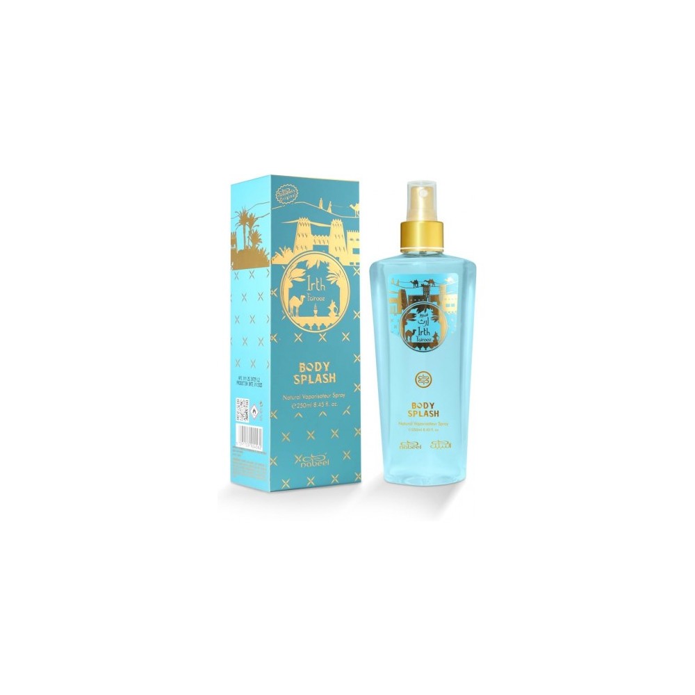 Nabeel Irth Fairooz Body Splash - Acqua Profumata Corpo 250 ml 
