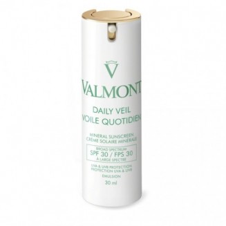Valmont Daily Veil SPF 30 - Fluido Protettivo Minerale Antiossidante e Levigante 30 ml