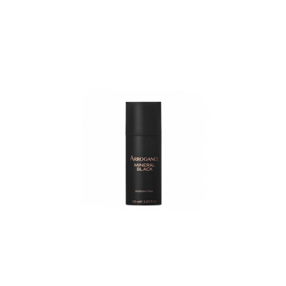 Arrogance Mineral Black - Deodorante Spray Minerale 150 Ml 