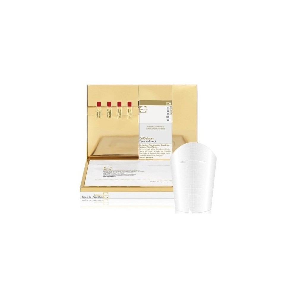 Cellcosmet Cellcollagen Face And Neck - Siero Rivitalizzante Rimpolpante 4 Fiale Da 1,5 Ml 