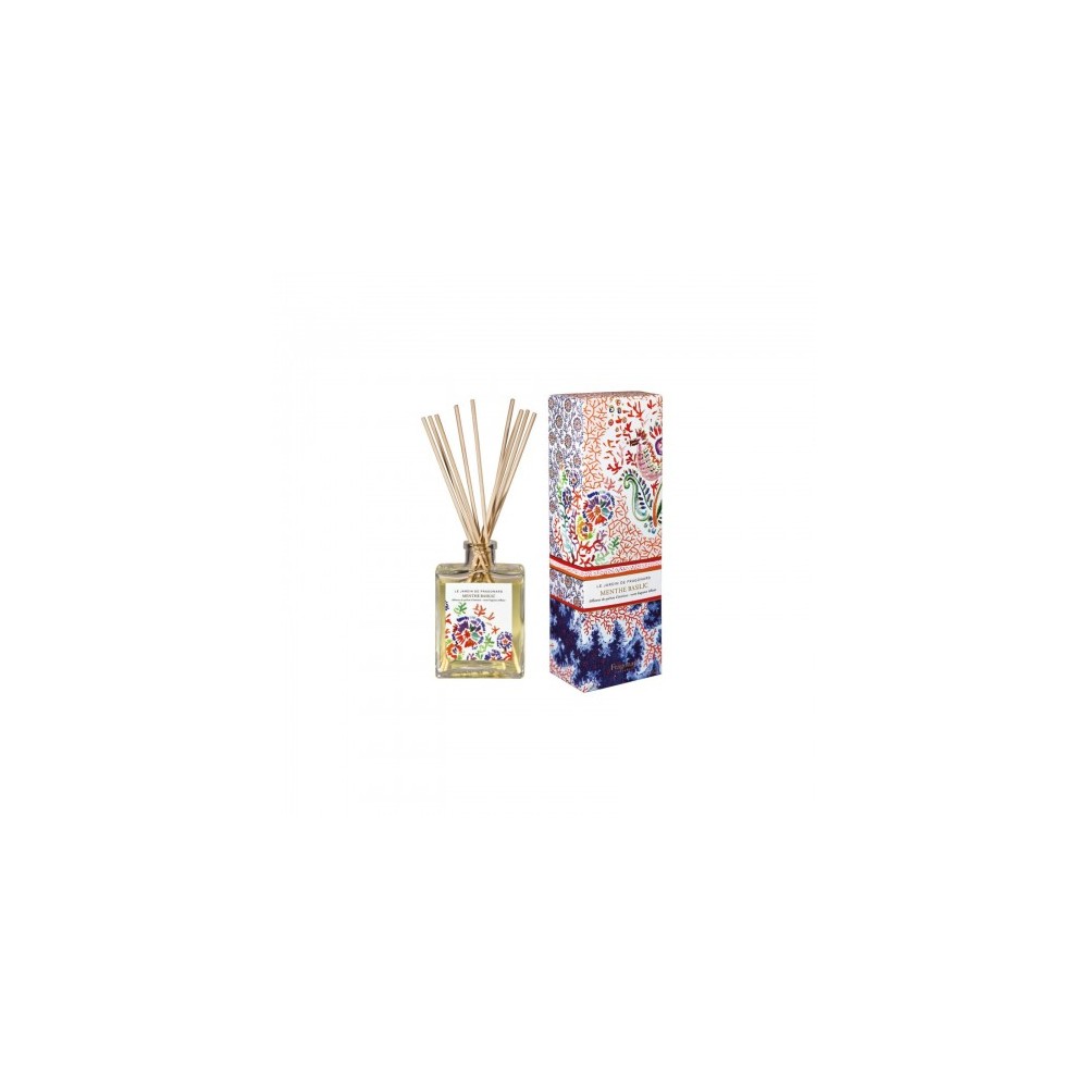 Fragonard Menthe Basilic - Diffusore Ambiente 200 Ml + 10 Bastoncini 