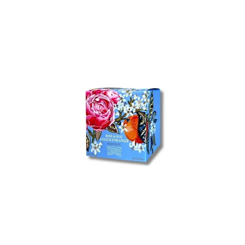 Fragonard Rose De Mai & Fleur D'Oranger - 20 Bustine Profumate 