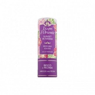 Tesori D'Oriente Sunset In Hawaii Ibisco E Peonia - Profumo Solido Donna 7 ml