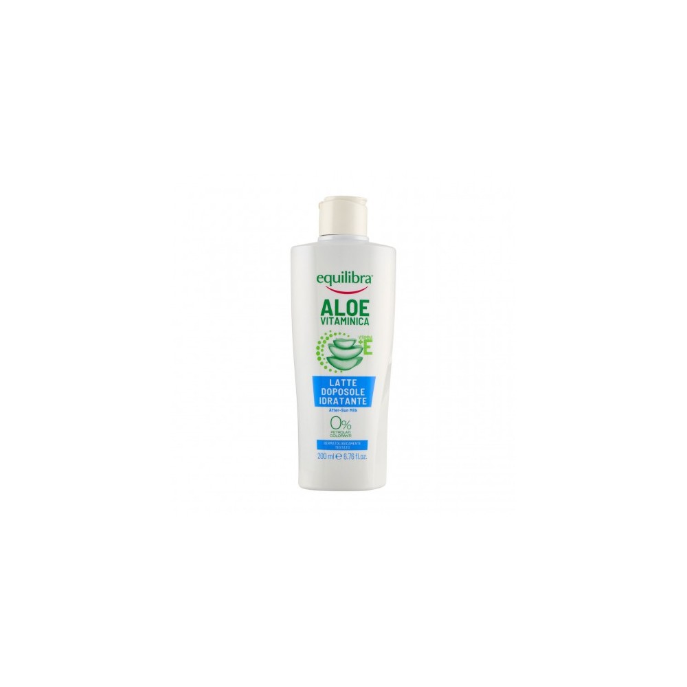 Equilibra Aloe Vitaminica - Latte Doposole Idratante 200 ml 