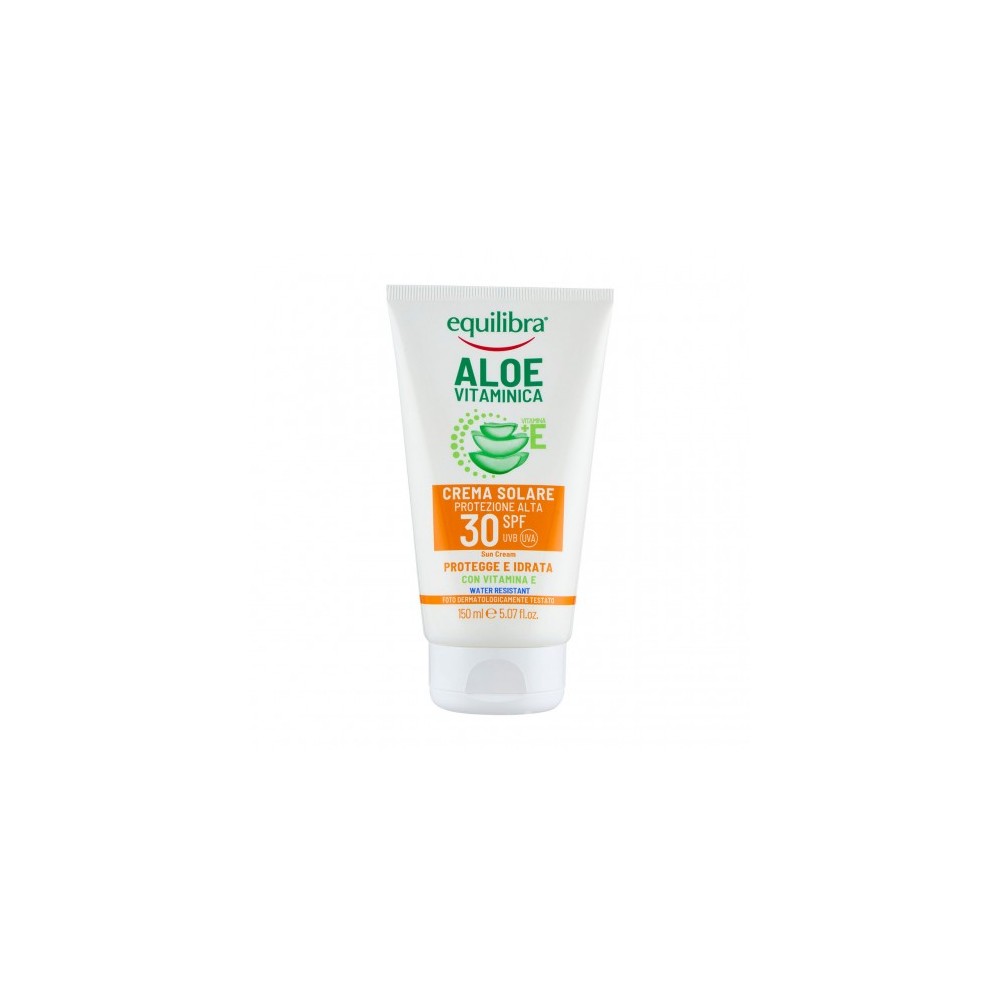 Equilibra Crema Solare 30 SPF Aloe Vitaminica Protezione Alta 150 ml 