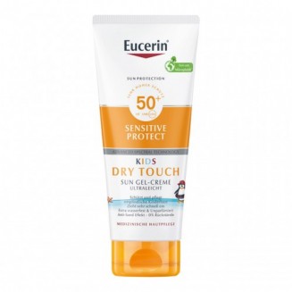 Eucerin Crema Solare Spf 50+ Kids Dry Touch Protezione alta per bambini 200 ml