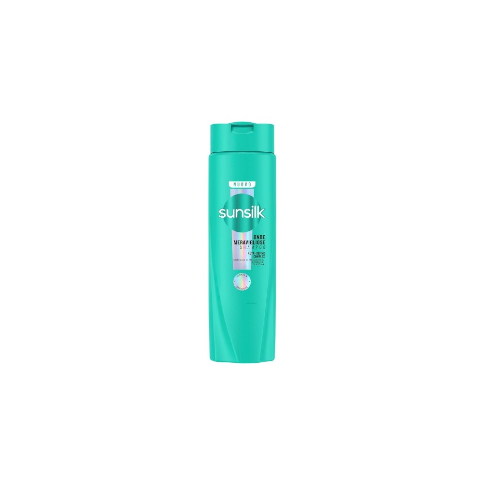 Sunsilk Onde Meravigliose - Shampoo Idratante e Anticrespo 250 ml 