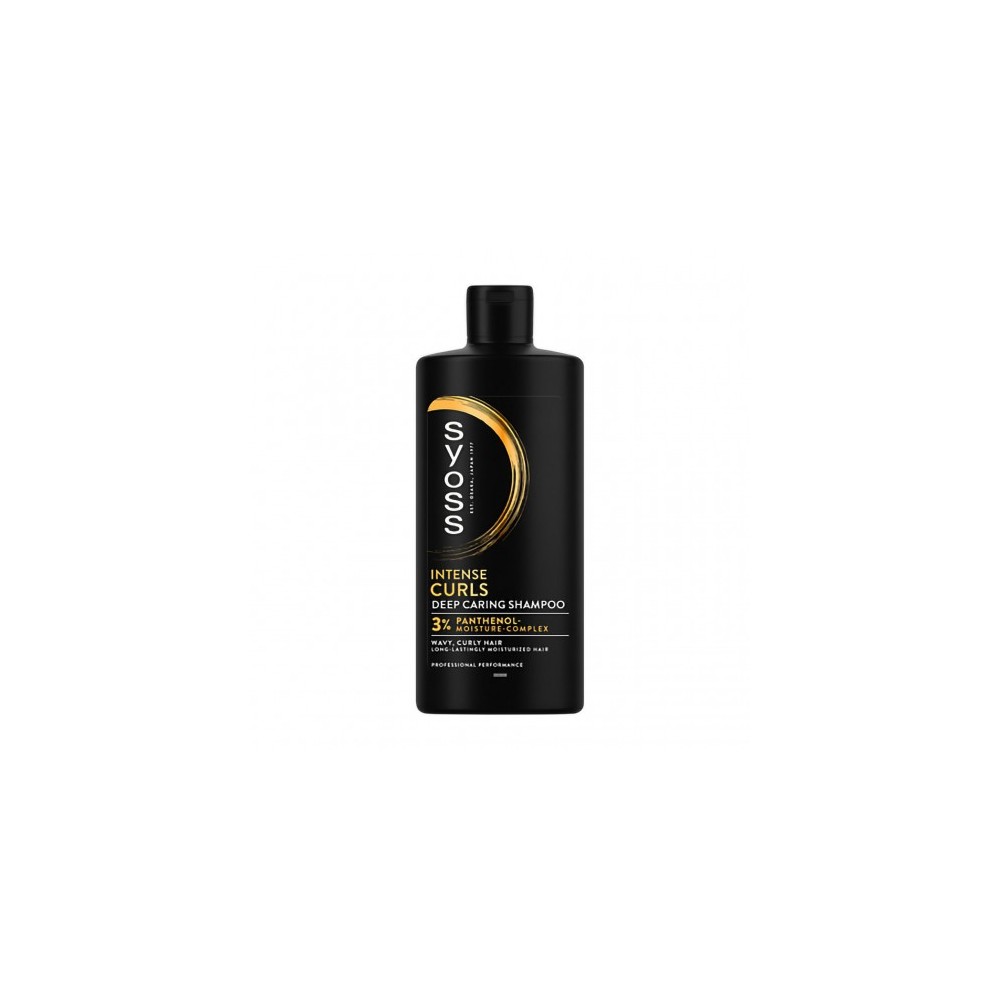 Syoss Deep Care Intense Curls - Shampoo Idratante per Capelli Mossi e Ricci 440 ml 