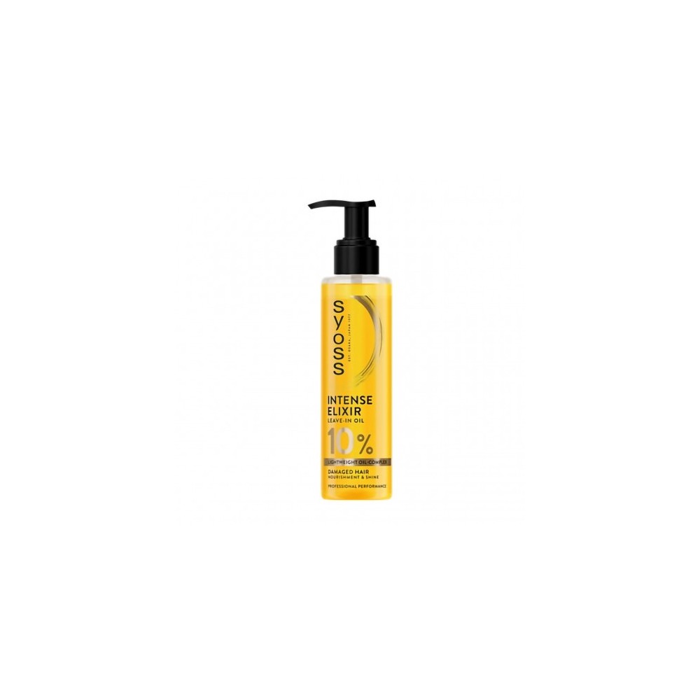 Syoss Intense Elixir - Olio Senza Risciacquo Nutriente e Leggero per Capelli Secchi e Danneggiati 100 ml 