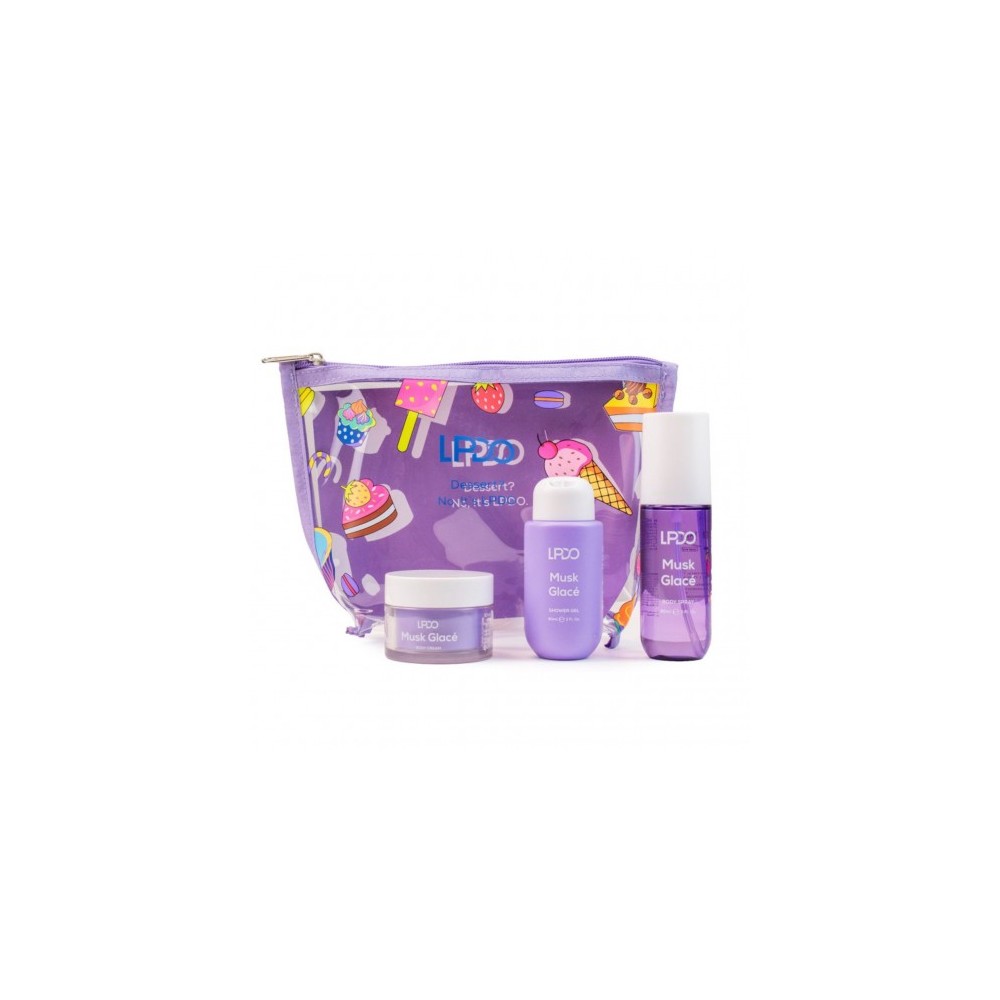 Lpdo Summer Kit Musk Glacé - Body Spray 90 ml + Shower Gel 90 ml + Body Cream 50 ml 