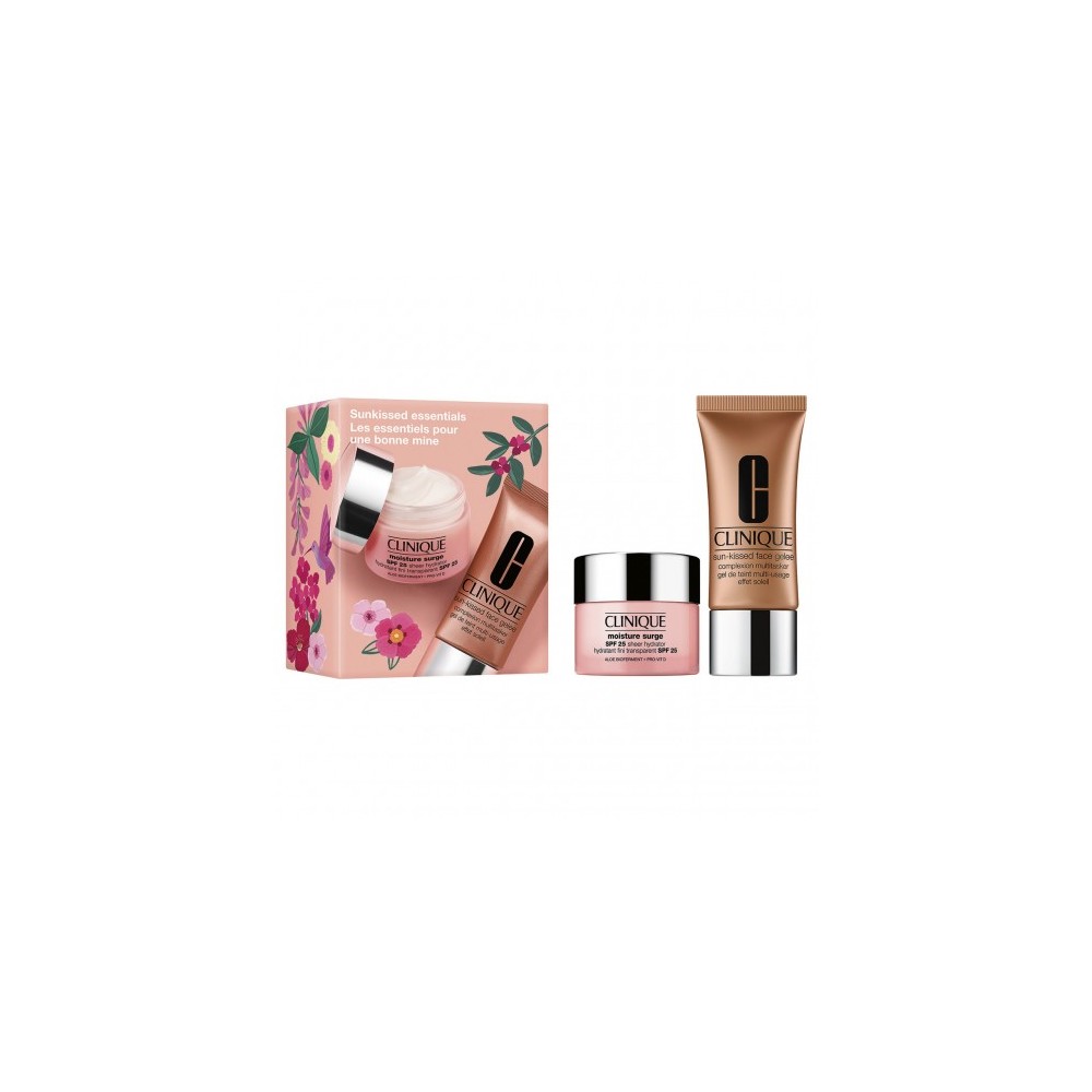 Clinique Sunkissed Essentials - Moisture Surge SPF 25 Sheer Hydrator 30 ml + Sun-Kissed Face Gelee 30 ml 