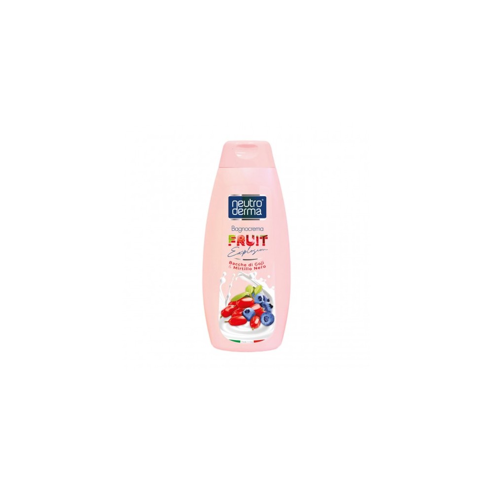 Neutroderma Fruit Explosion Goji&Mirtillo - Bagnocrema 650 ml 